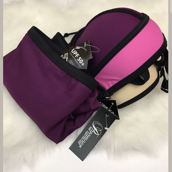 Paramour Plus Size 2PC Bikini Set Swimwear - Picture 7 of 7